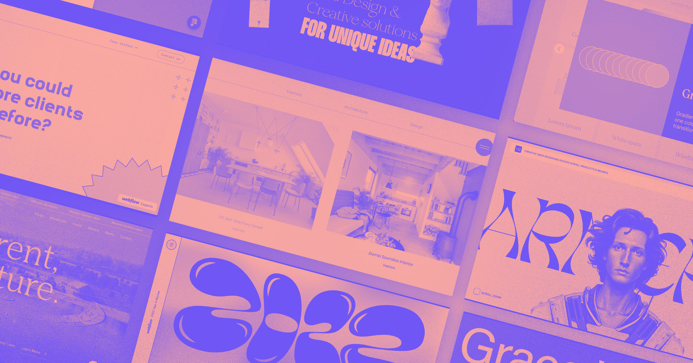 December 2022 projects: Splashy heroes, retro vibes, and interactive effects that are both fun and useful