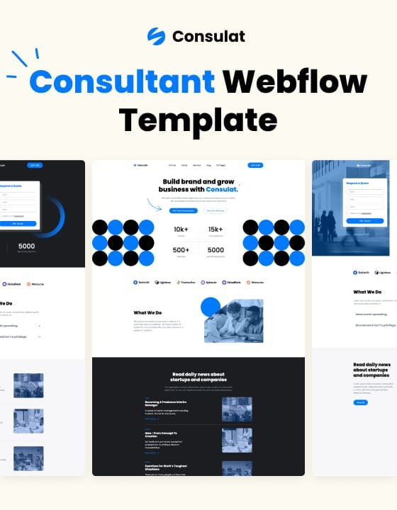 Consulat 128 - New Consulting Webflow Template