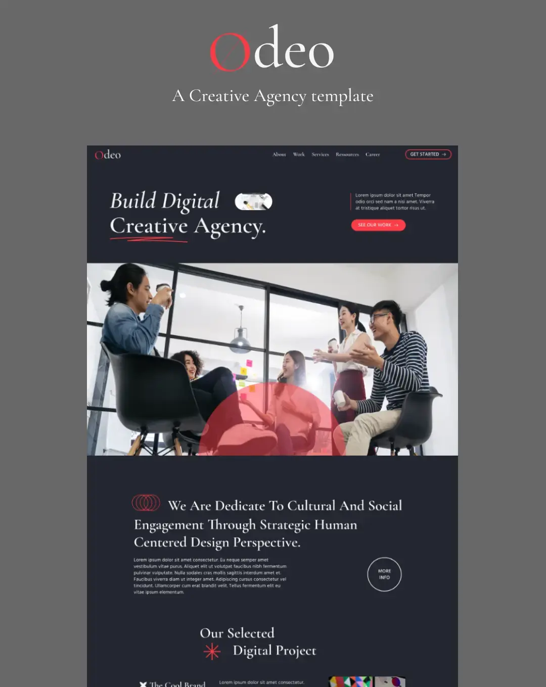 Odeo - New Creative Webflow Template