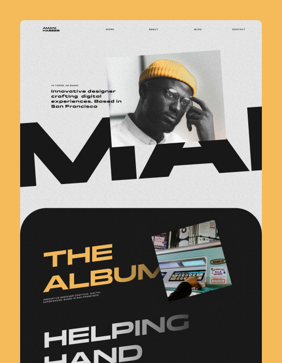 Anchiano - New Portfolio Webflow Template