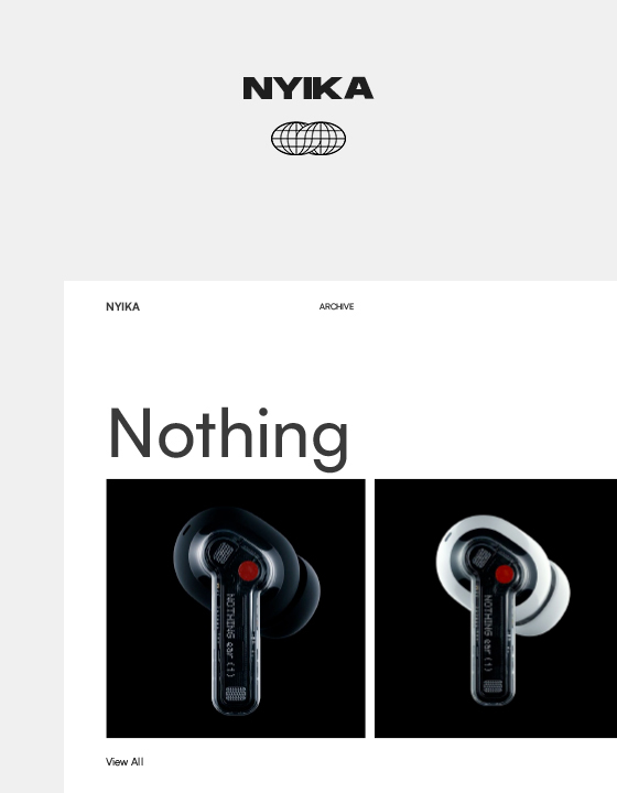 Nyika - New Portfolio Webflow Template