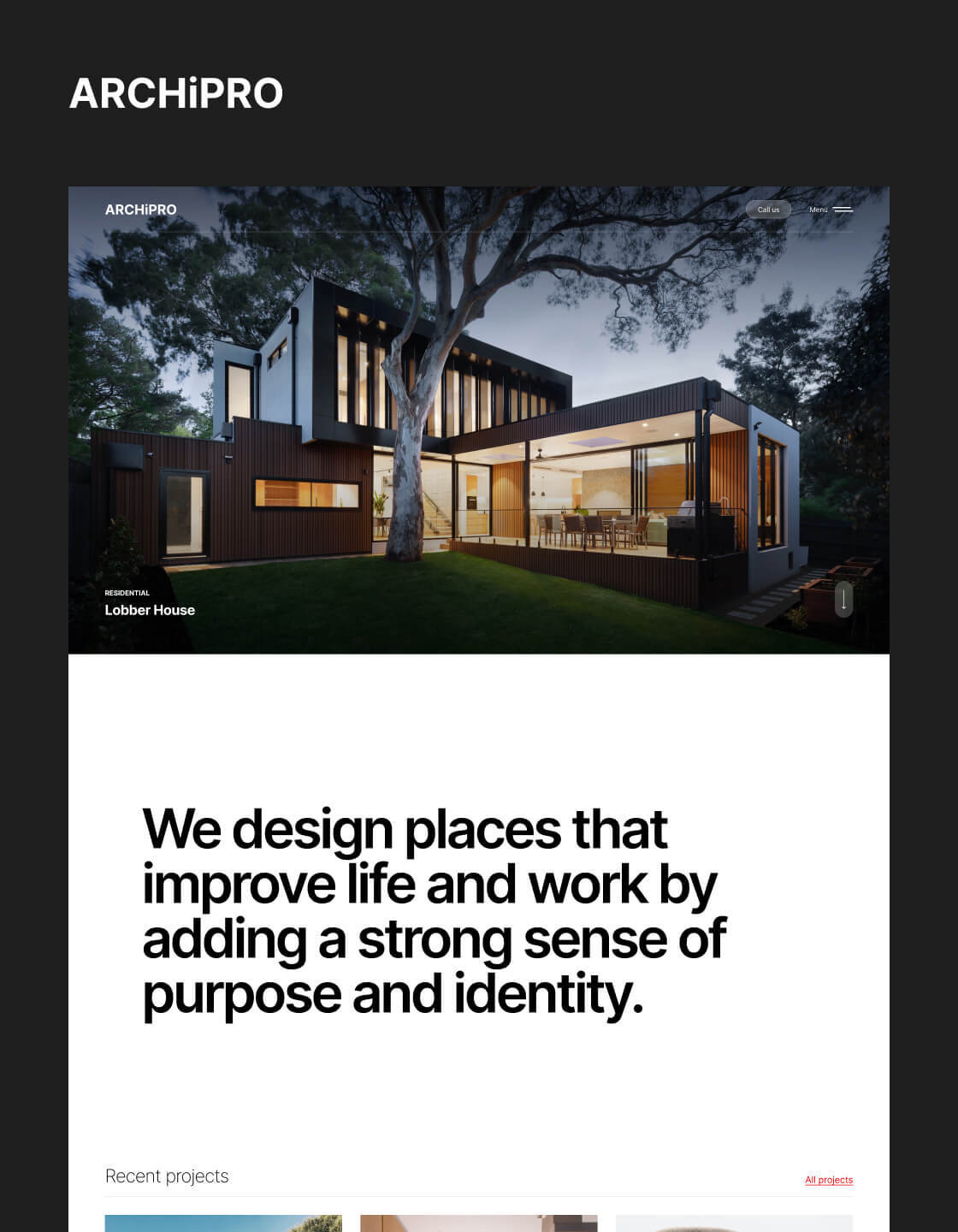 ArchiPro - New Architecture Webflow Template