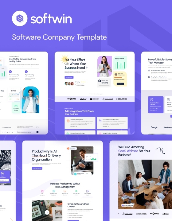 Softwin - New Software Webflow Template