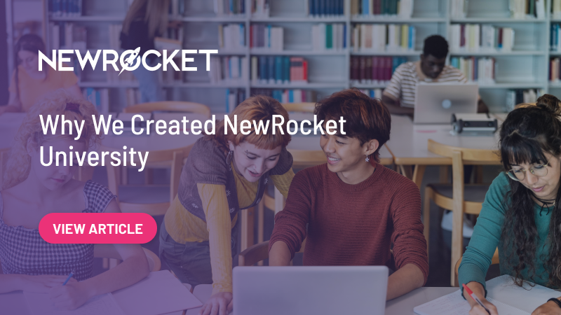 Why We Created NewRocket University | NewRocket