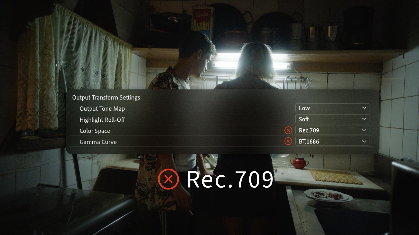 Rec709 clip settings in Adobe Premiere Pro