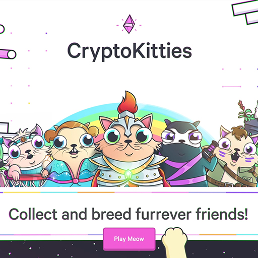 Launched in 2017, CryptoKitties is widely regarded as the first blockchain game.