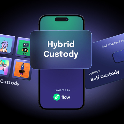 Flow's Hybrid Custody feature allows for seamless use of digital assets.