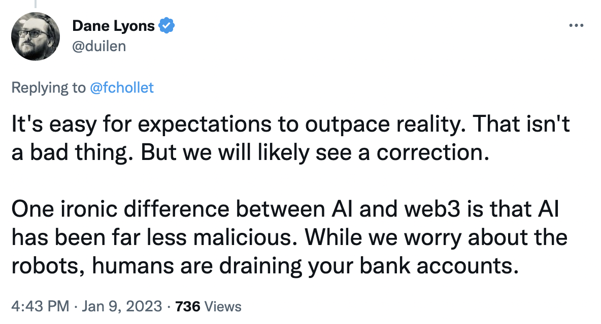 AI vs Web3