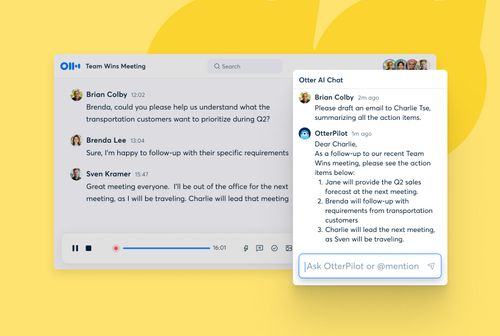 Otter AI Chat for meetings | Otter.ai