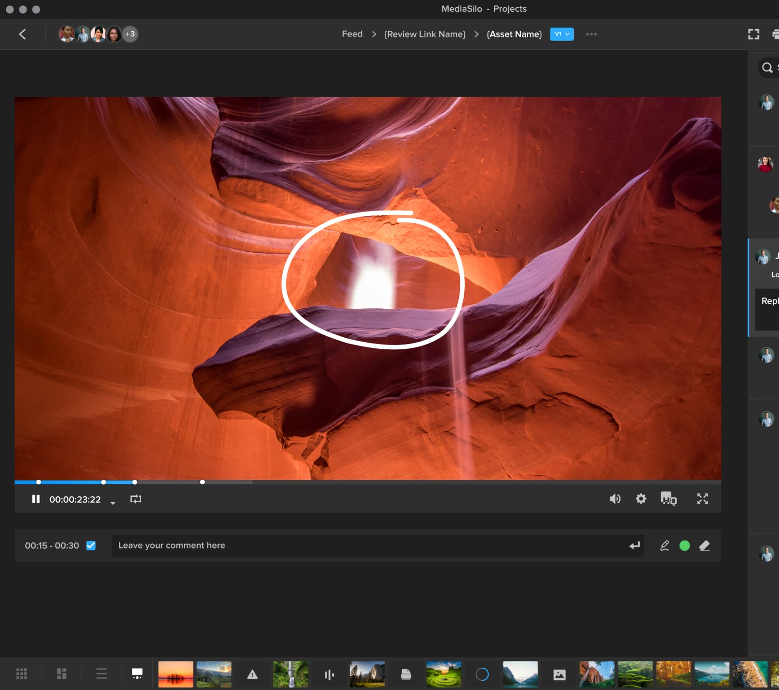 MediaSilo Video Review Software