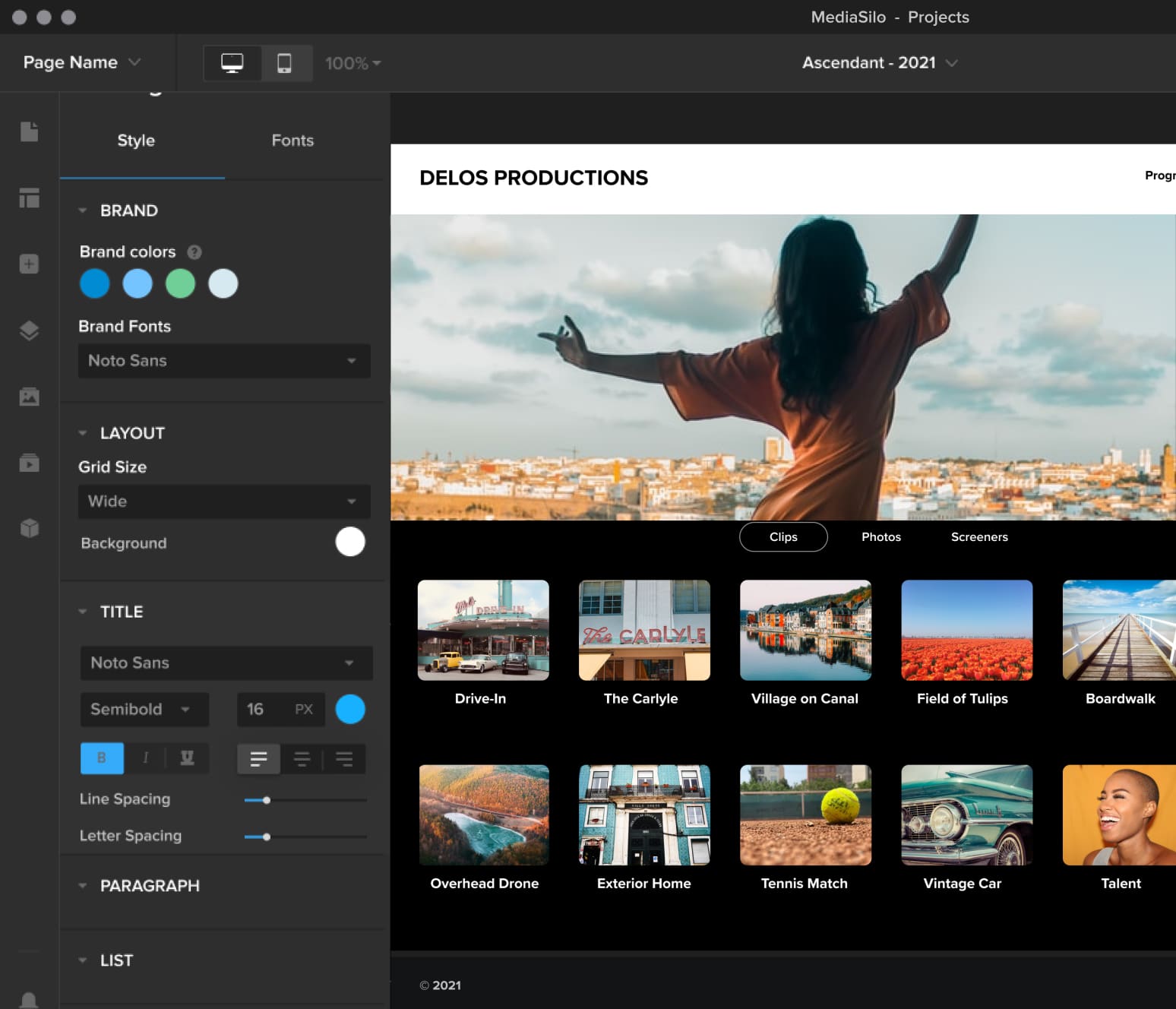 MediaSilo digital asset management