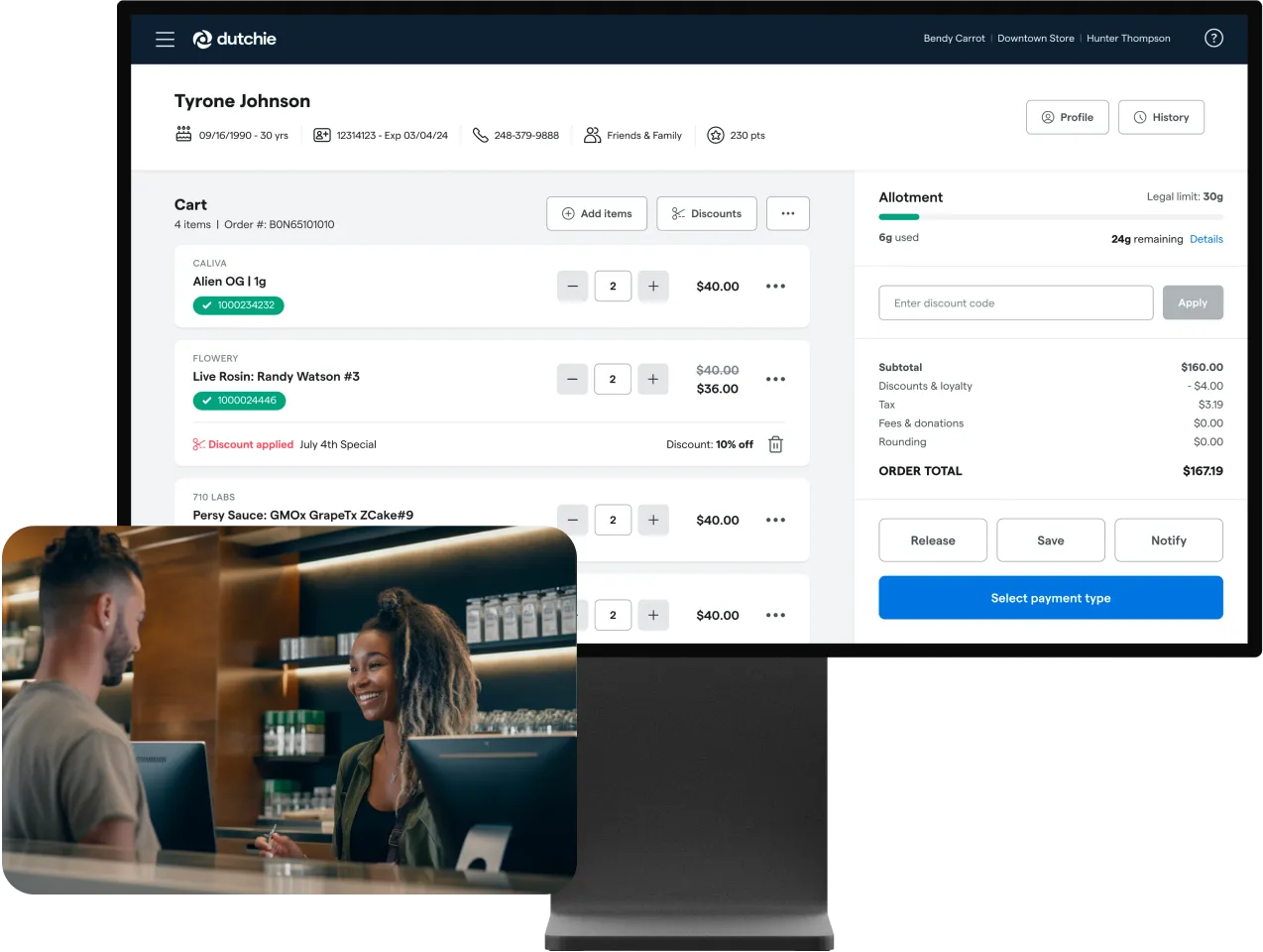Cannabis POS Dispensary Point of Sale System • Dutchie POS
