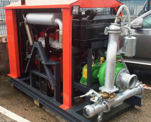 Pumper for gjødsel