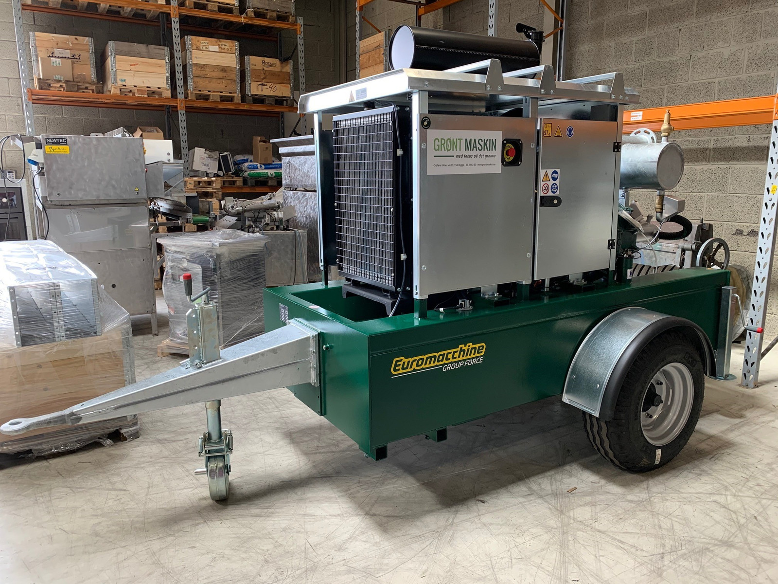 Euromacchine EMP16 IC dieseldrevet vanningspumpe