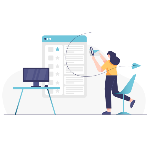 Graphic illustration of using LinkedIn Sales Navigator for personalization
