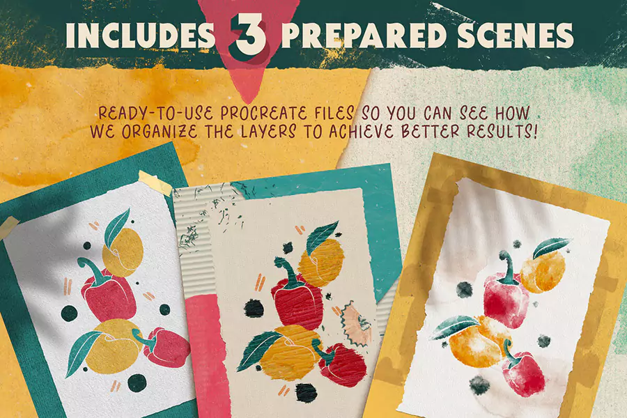 The Ultimate Procreate Background Set
