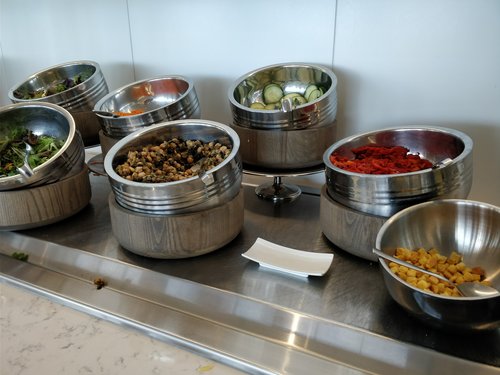 DIY salad bar