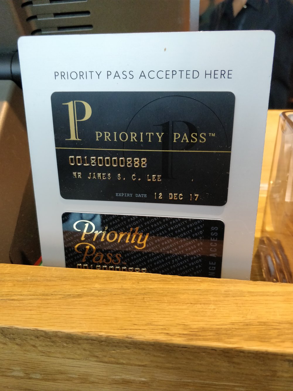 priority pass sign