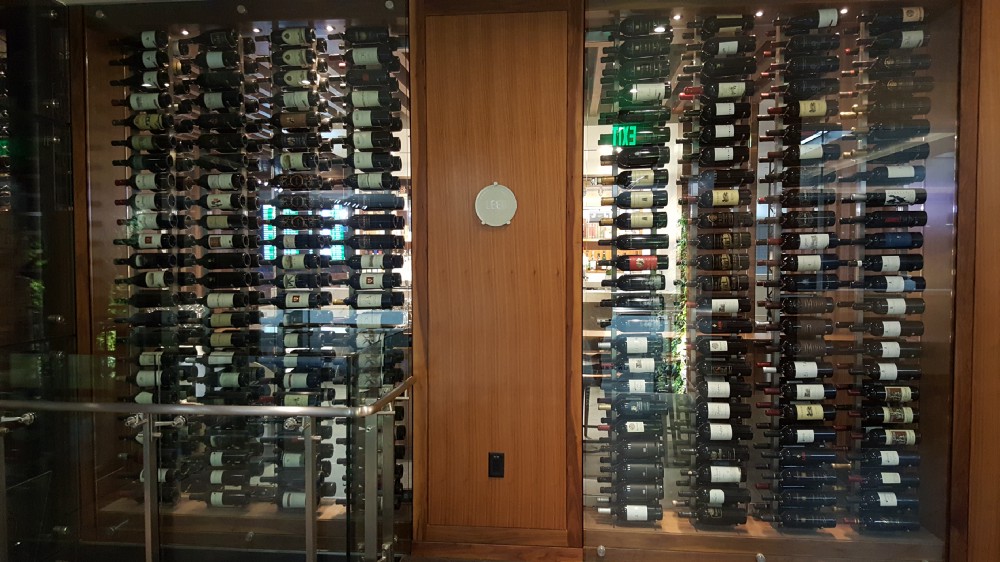 wine display