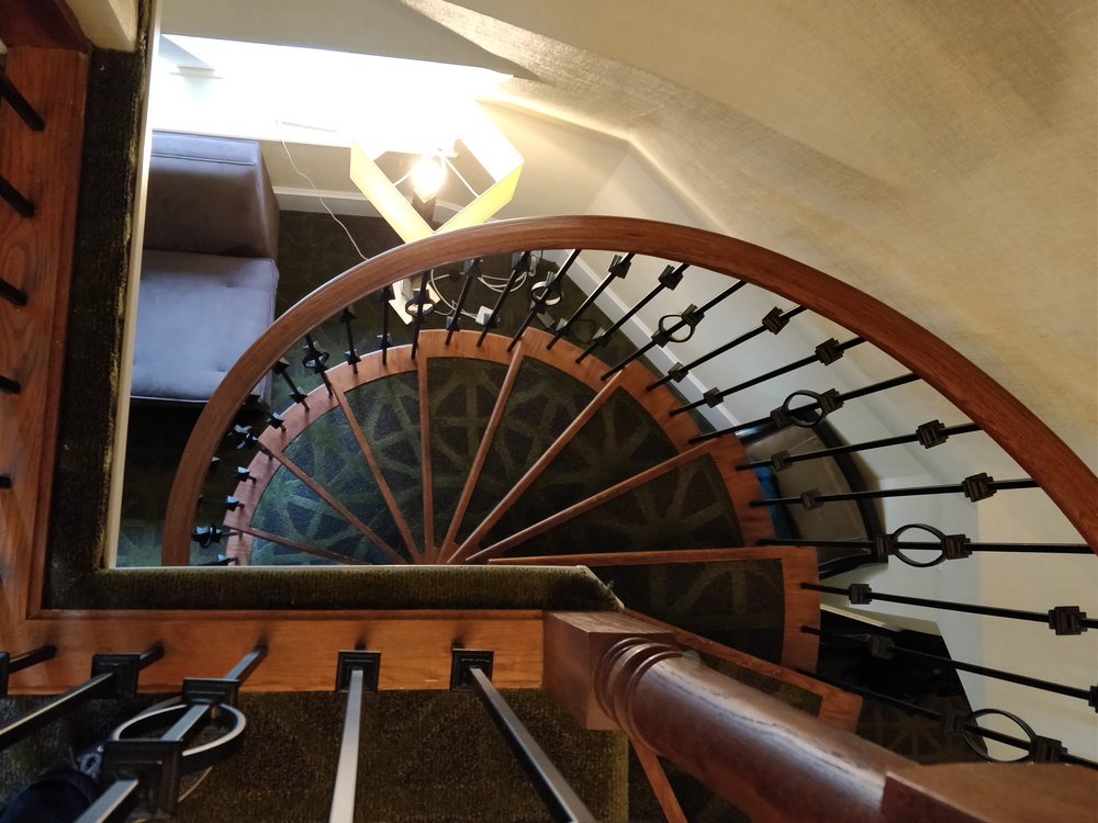 winding staircase