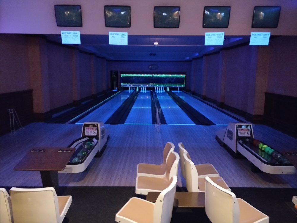 bowling alleys