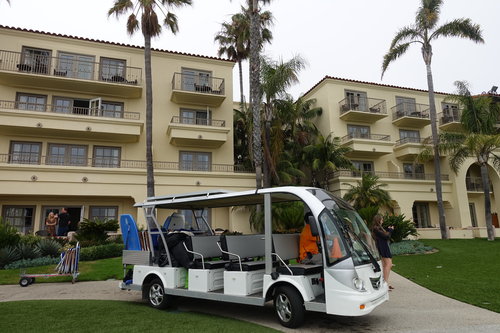 Beach trolley and equipment