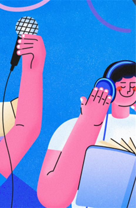 Illustration of people