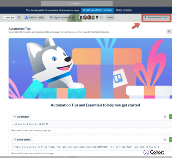 Automation trong Trello