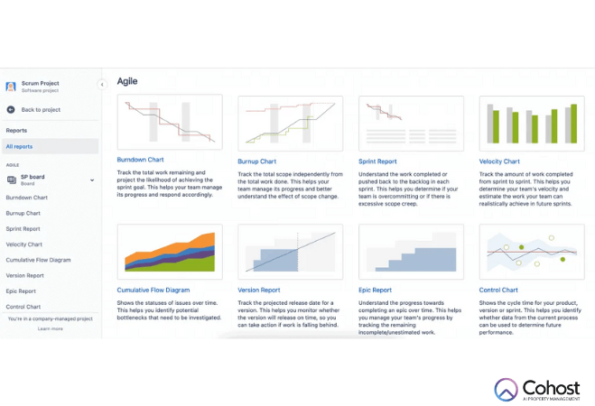Báo cáo là một tính năng rất hữu ích trên Jira