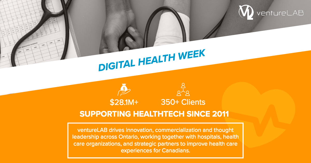 Digital Health Week November 1117, 2019 ventureLAB