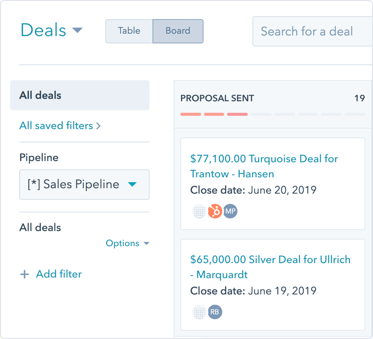 Hubspot CRM software