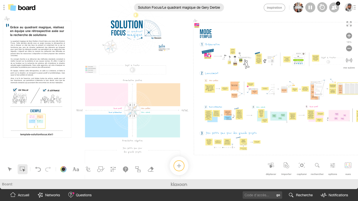 Template Solution Focus |Klaxoon