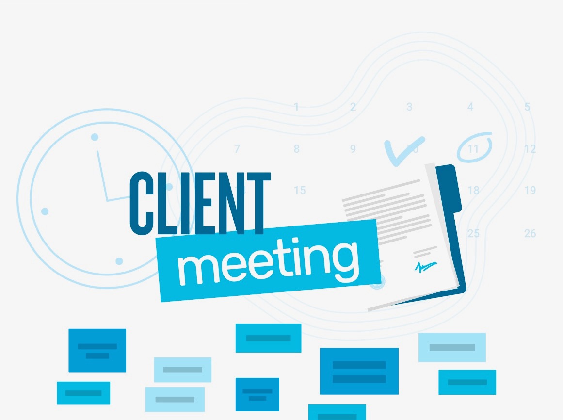 client meeting online template