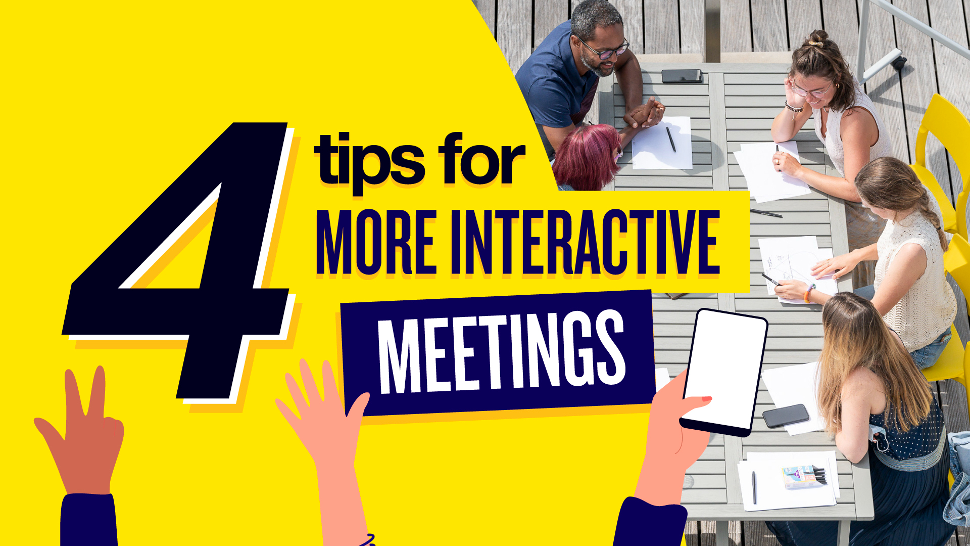 4 tips for more interactive meetings