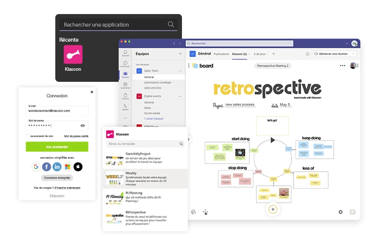 Lancement d'un Board directement depuis un channel sur Teams