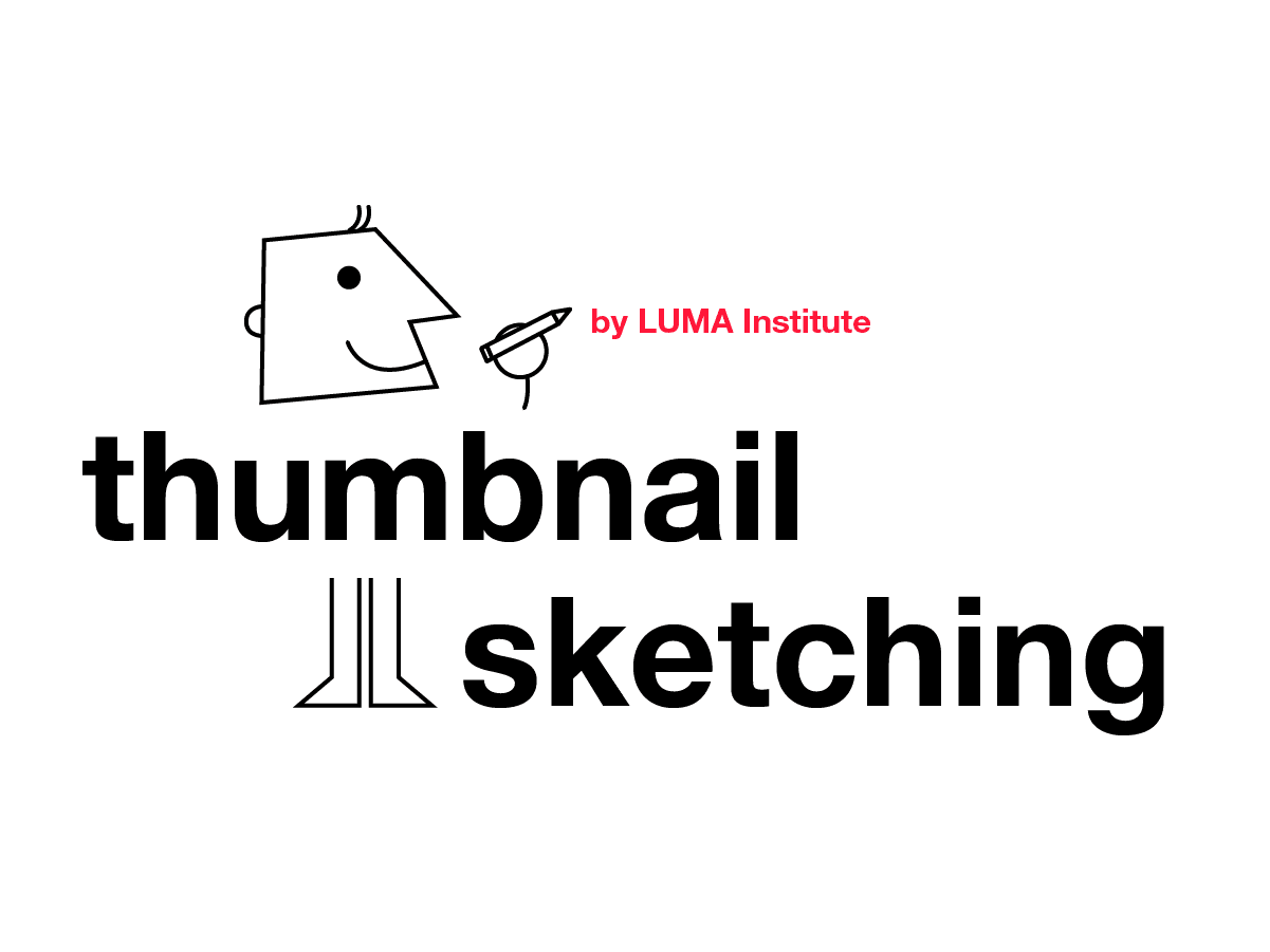 Thumbnail Sketching A Visual Method By LUMA Institute Templates 