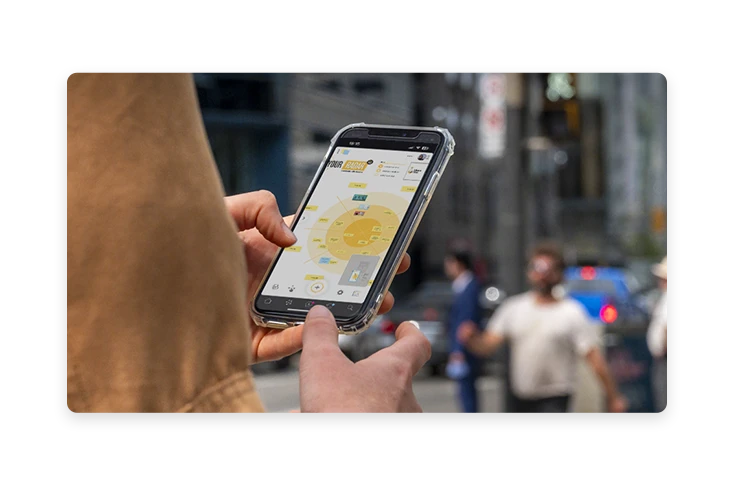 An access from anywhere with the mobile version