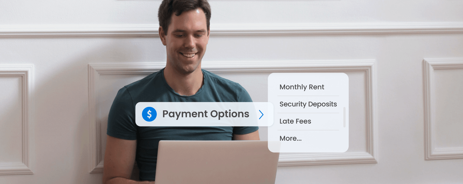 Use RentSpree for all tenantrelated payments, including security deposits, late fees, and more