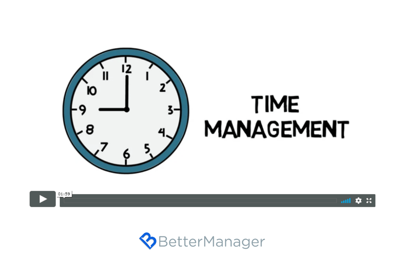 A Few Tips On Time Management • BetterManager