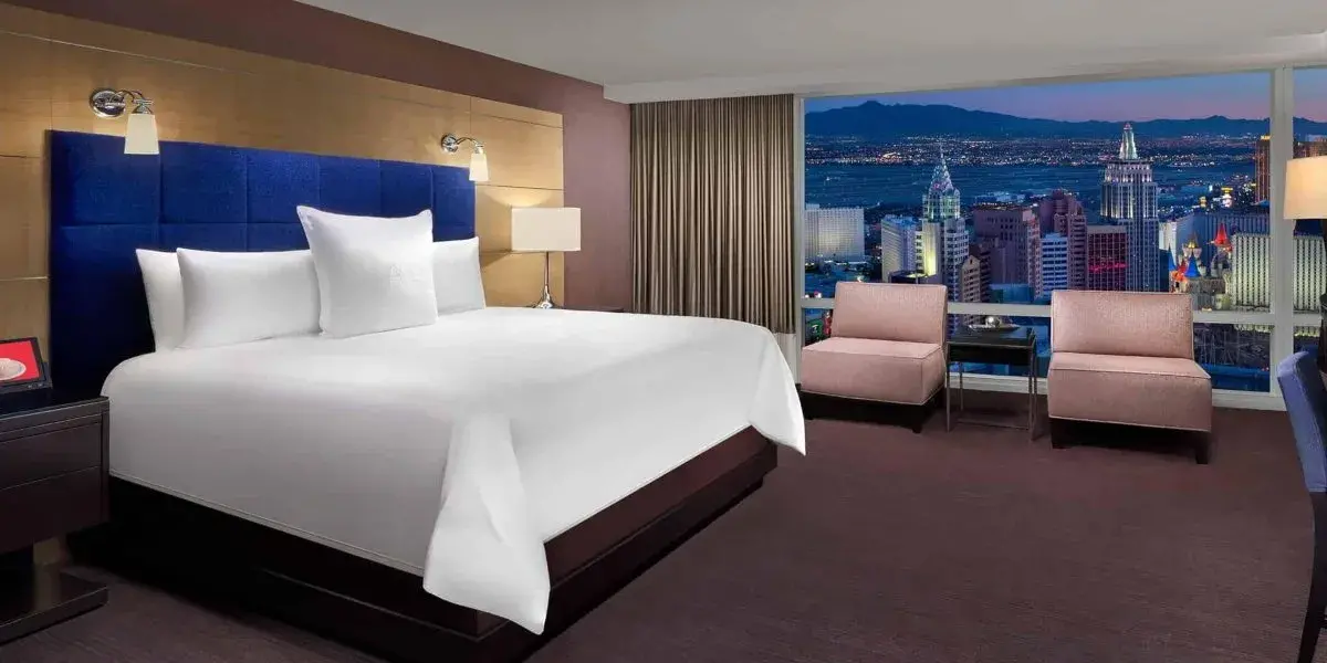 Stay Well Deluxe King Room Strip View Aria Resort and Casino, Las Vegas