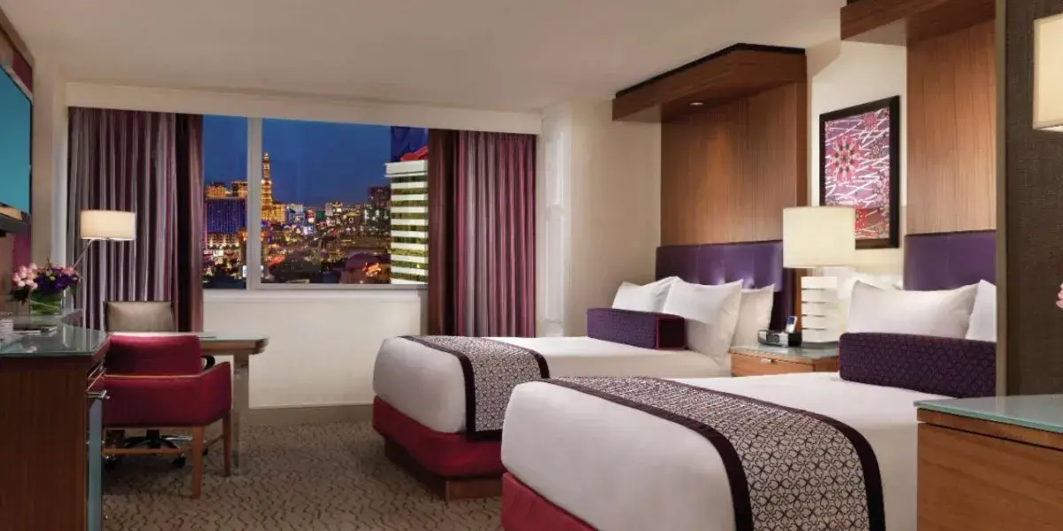 Resort Two Queen Strip View Mirage Las Vegas