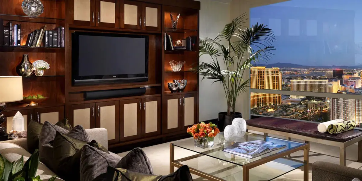 Penthouse One Bedroom Suite Strip View Trump International Hotel Las