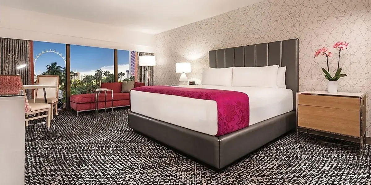 Flamingo Room King Garden View | Flamingo Hotel and Casino, Las Vegas