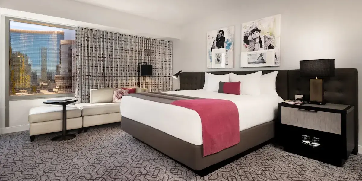 Ultra Hip Room King Hollywood Resort and Casino, Las Vegas