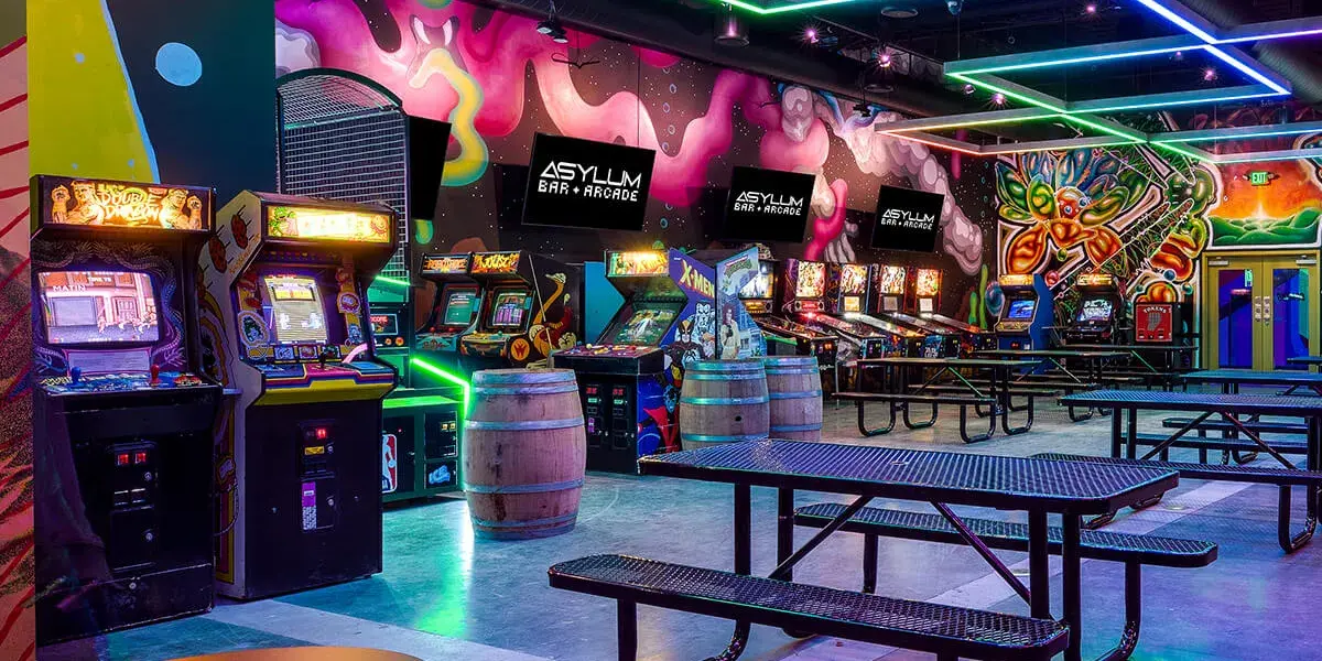 Asylum Bar and Arcade AREA15 Las Vegas