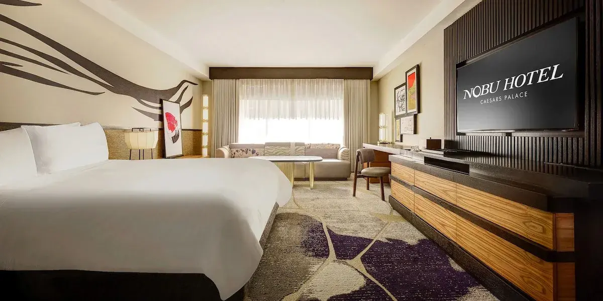 Deluxe King Nobu Hotel at Caesars Palace Las Vegas