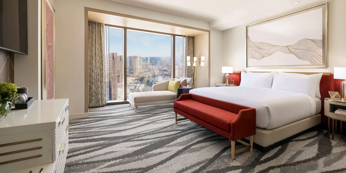 One Bedroom Suite Strip View Conrad Las Vegas at Resorts World