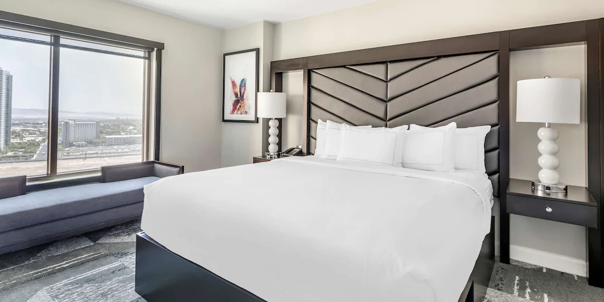 One Bedroom King Suite Hilton Grand Vacations Club Las Vegas Strip