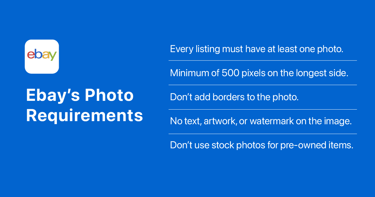 How to Take eBay Photos That Sell