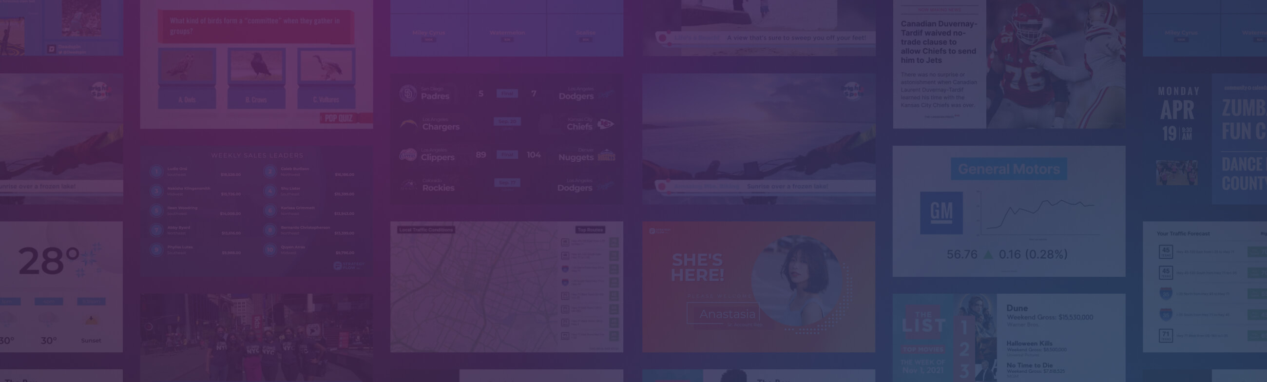 A set of App Screenshots
